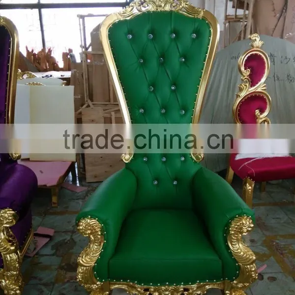 Classic Antique Reproduction Wood Throne Kings Chair Quality Choice photo-3