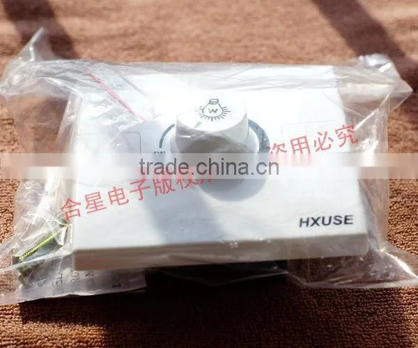 Flame-retardant Rotary Wall Switch photo-3