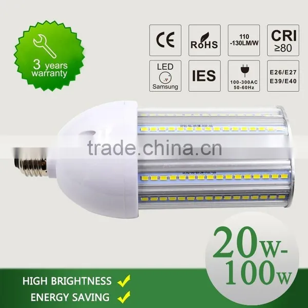 180degree E39 E40 IP64 Waterproof 277v LED Bulb Light photo-3