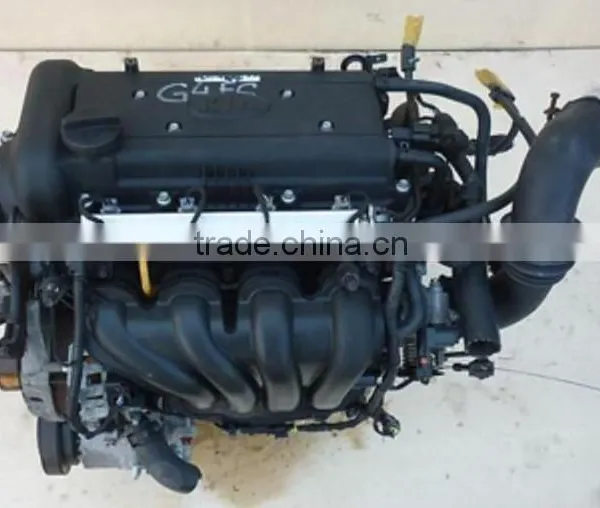 USED ENGINE COMPLETE GASOLINE G4FC EURO-4-5 ASSY-SUB SET FROM MOBIS 2006-15 MNR