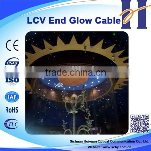 Multi Cores End Glow Cable Plastic Optic Fiber Cable Professional Manufacturer photo-2