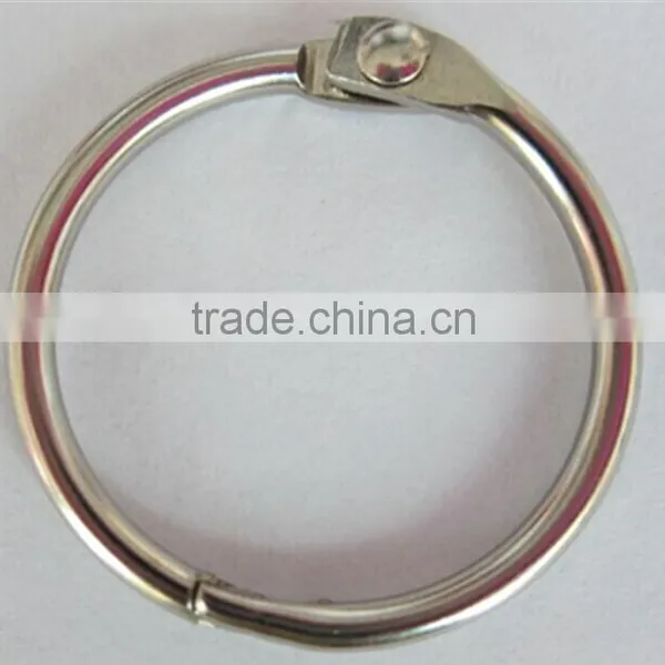 27mm Metal Loose Leaf Binder Book Rings With Round Shape For Wholesale With Cheap Price photo-2
