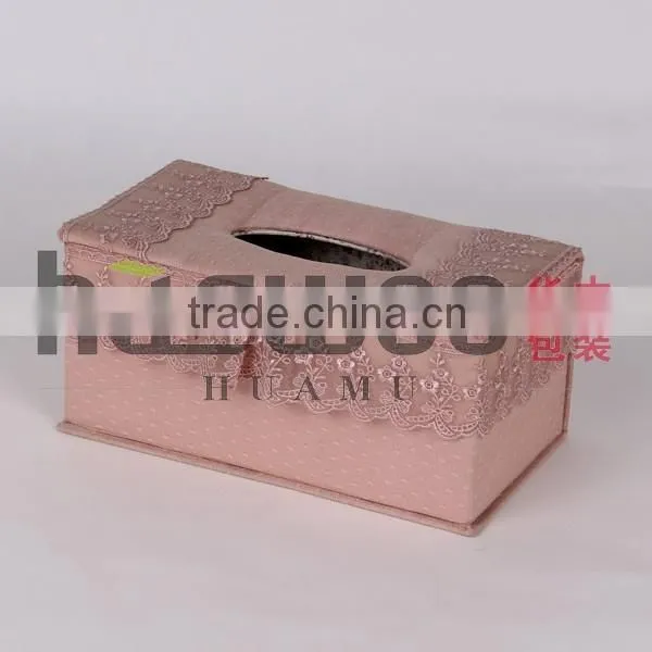 Exquisite Crochet Tissue Box Cove Pink photo-6
