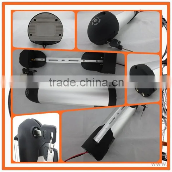 CE, RoHS Approved High Power Bottle Lithium Battery, 36V10ah for Electrical Bicycles and Scooters, Assembly via 18650 Cells photo-2