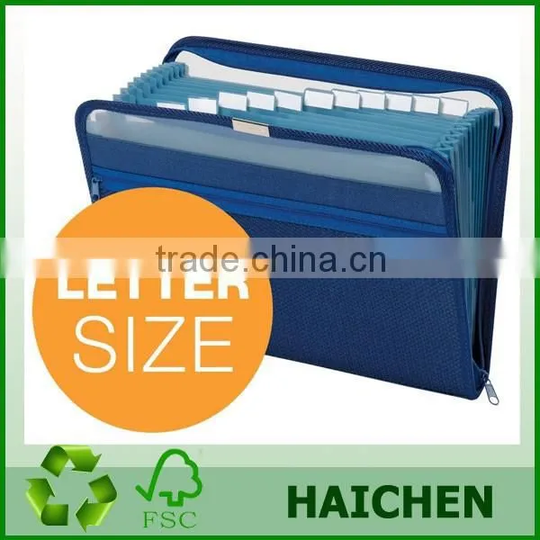 13-Pocket Fabric Expanding Zip File, Letter Size, photo-5