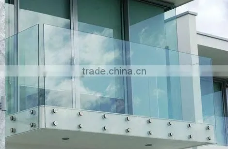 Tempered Balustrade Glass Panels With AS/NZS 2208:1996 and EN12150 Certificate photo-2