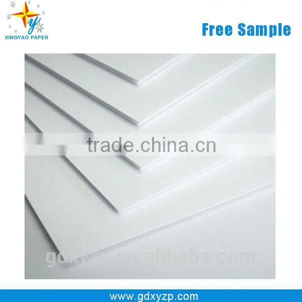1200gsm White Coated Cardboard Double Pe Coated 2mm Cardboard Paper photo-2