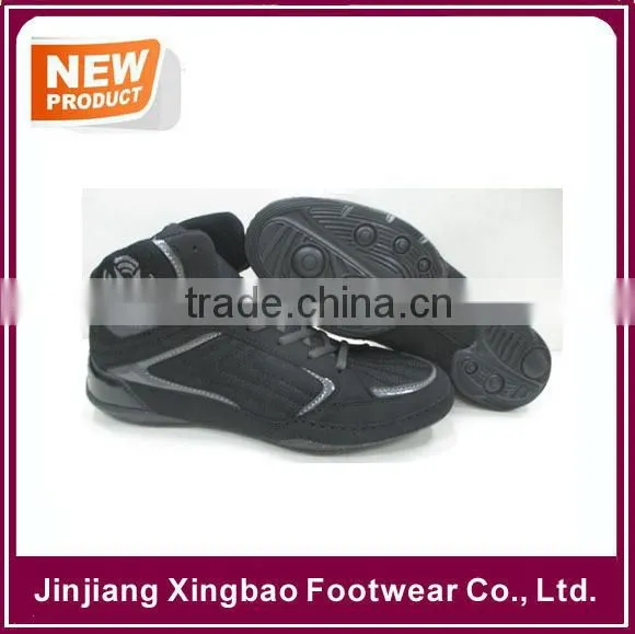 2015 Latest Wholesale Wrestling Shoes Boots OG Freek Split Sole Super Rare Black Ultimate Wrestling Shoes Must See!!!