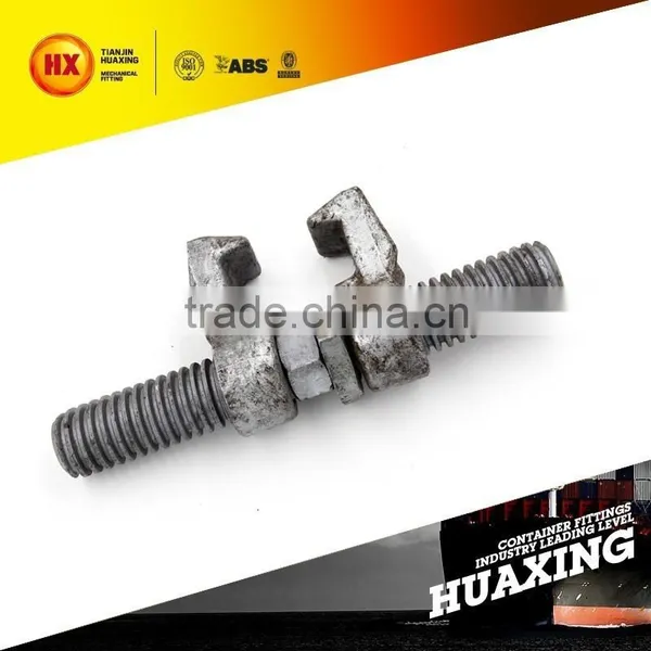 260mm Forged Steel Bridge Lock Fittings For Marine Container photo-4