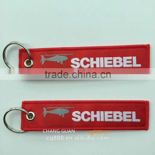 The Fashion Woven Label Key Chain Factory photo-2