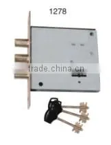East Europe Leaf Keys Mortise Lock Body