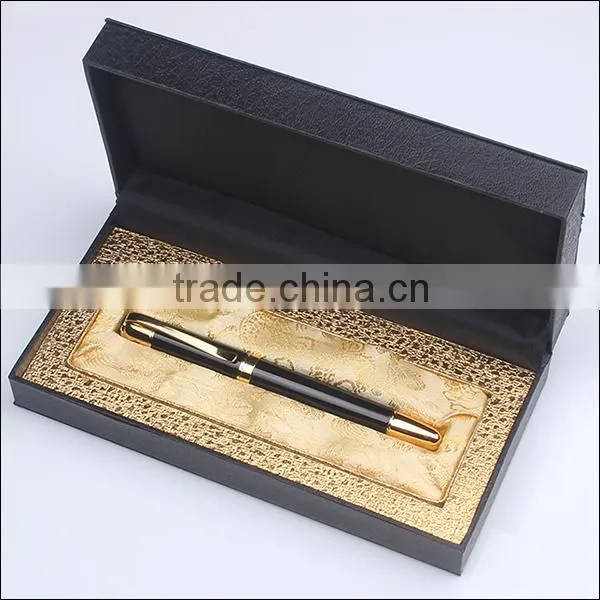 Wedding Favors Black Pen With Letter Remember Gift Metal Pen With Leather Box photo-6