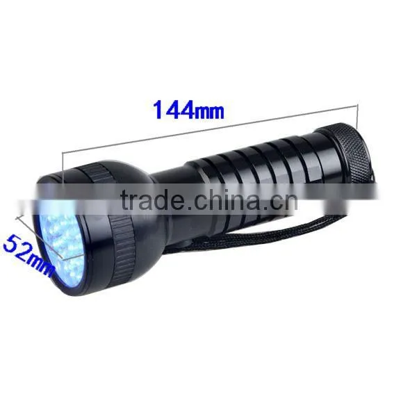 41 LED 380-385nm UV Blacklight Flashlight / Pet Urine Finder UV Flashlight photo-2