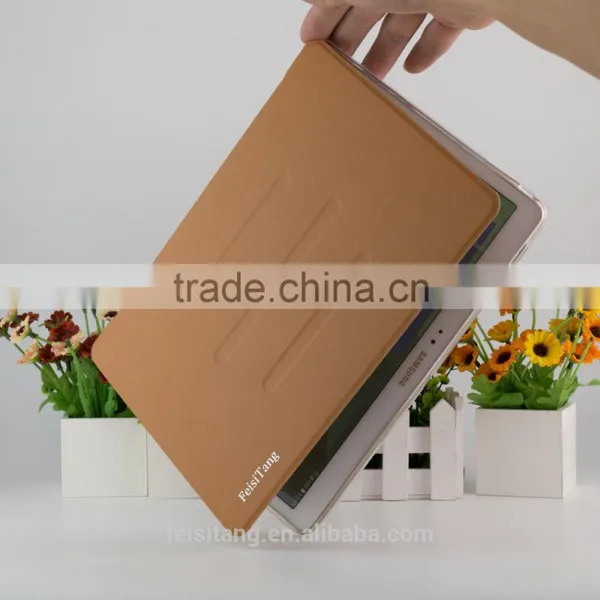 Leather Case Book Cover for Samsung Galaxy Tab s 10.5 Sm-t805 T800 photo-5