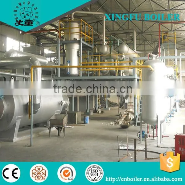 Tyre Pyrolysis Oil Distillation Plant Manufacturer Oil Refining Plant photo-5