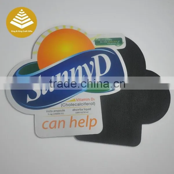 Custom Design Funny Plastic Anti-slip Mat Gaming Mouse Pad Locking Edge Mouse Mat Speed / Control Version Mousepad photo-4