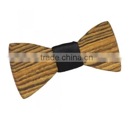 Handicraft Men Accessory Wood Tie Wooden Bowties