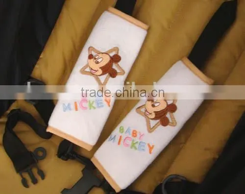 Car Seat safety belt Cover,Plush Car Seat Belt,Pushchair safety Belt cover protect baby shoulder,baby Belt Pad