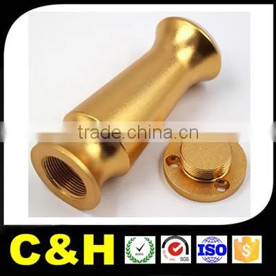 Customized Cnc Turned Lathe Anodized Sandblasting Aluminum Parts photo-2
