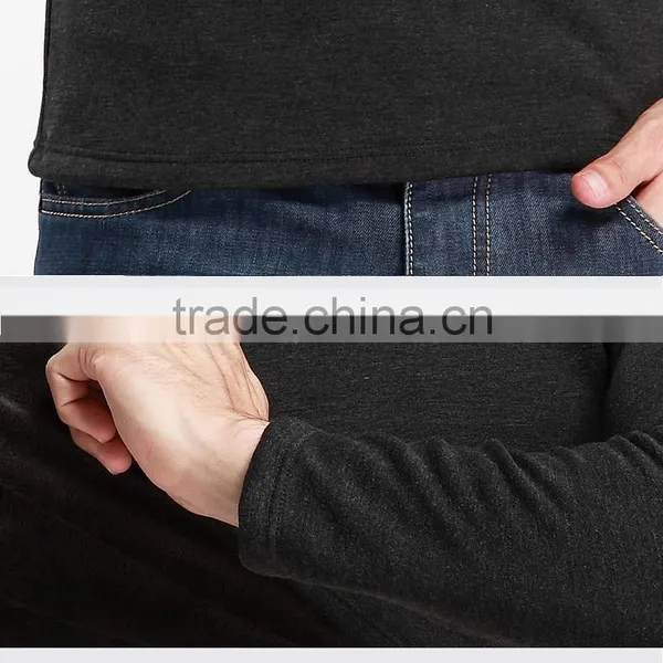 Sexy Heated Thermal Underwear Sets Thick Plus Velet Long Johns For Men,thermal Long Johns photo-3