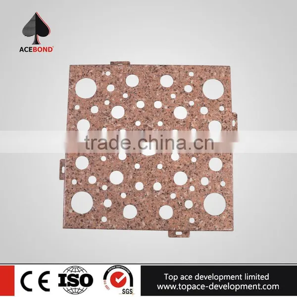 Good Corrosion Resistance 300*300mm Relief Panel Used for Balcony photo-2
