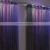 Bintronic Motorized Salon Decorating LED Modern String Curtain For Window Dressing