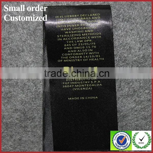 Care Label Label Ribbon Printing Machine Garment Care Label photo-3