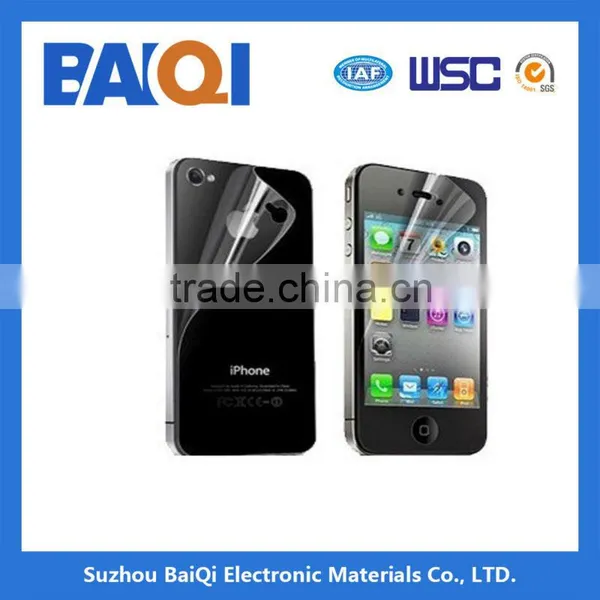 wholesale anti-static protecting plastic film 50 mircon smartphone screen surface protection film