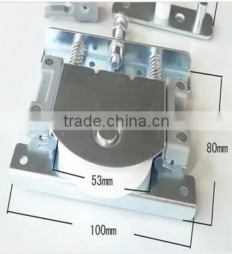 Sliding Rollers Hanging Caster Wheel System for Sliding Door Wheels for Sliding Doors Wardrobe photo-2