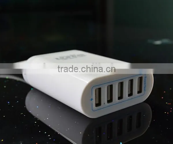 New Arrival Universal Portable 5 Port Usb Charger for Mobile Phone photo-3