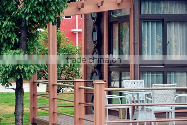 FRSTECH WPC STOCK CO LTD Tiny House 12 Square Meter Waterproof Anti-UV Stylish WPC House Trinidad Teak Logs and Lumber photo-2
