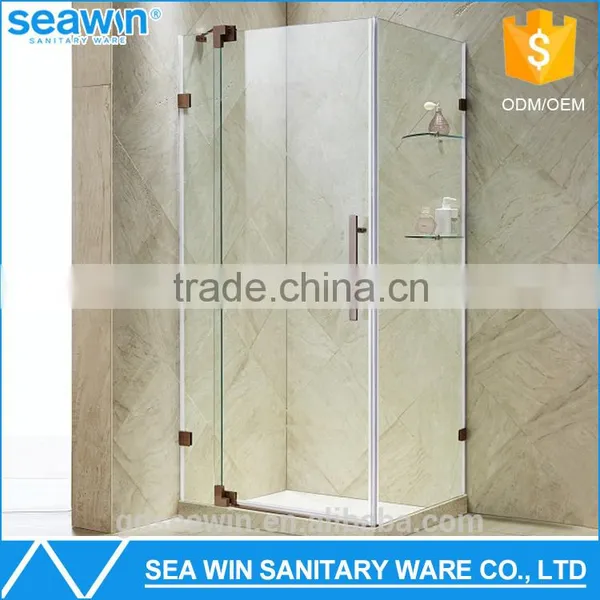 Luxury Newest Europe Style Simple And Fashional Double Compact Shower Enclosure 6Mm 8Mm 10Mm Compact Shower Enclosure "