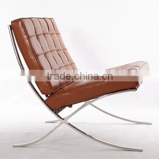 High Quality Modern Furnituer Knoll Replica Chair Barcelona Chair photo-2