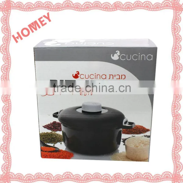Amazing Microwave Rice Cooker Steam Pot Pasta Chicken Fish Beans and Much More