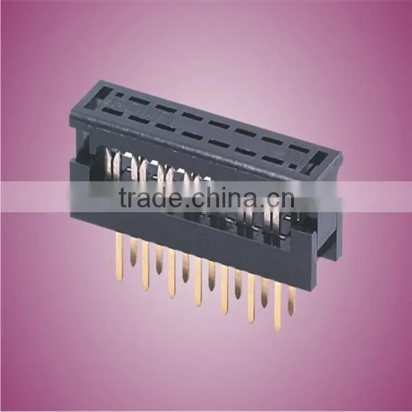 2.54mm Pitch IDC Electrical Connector Double Row Single Row photo-2