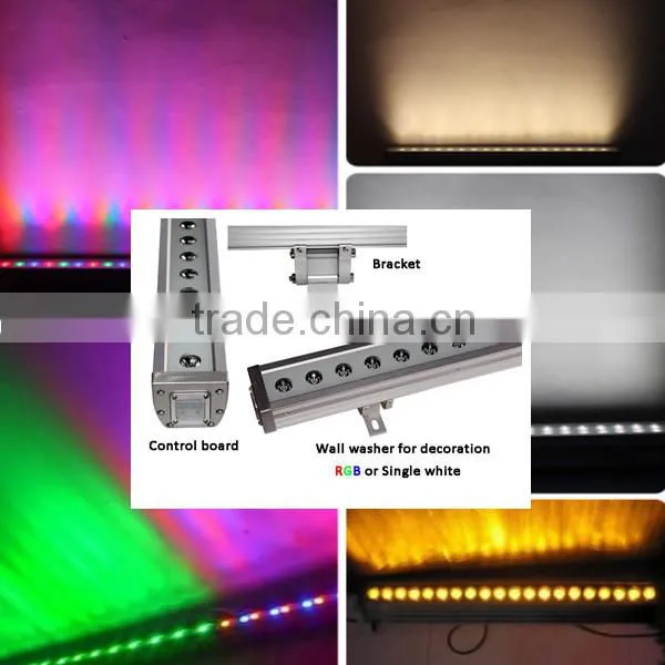 Driver Inside & Easy Installation DMX 512 With Digital Board LED Wall Washer Light