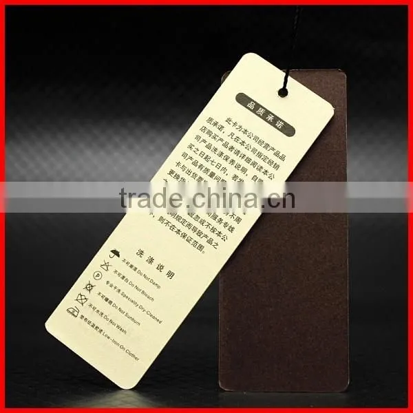 2014 New Design Garment Clothes Price Tag Label Wholesale photo-4