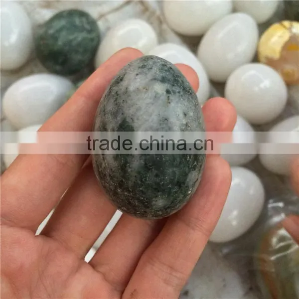 Natural Polished Crystal Stone Jade Yoni Egg For Sale photo-3