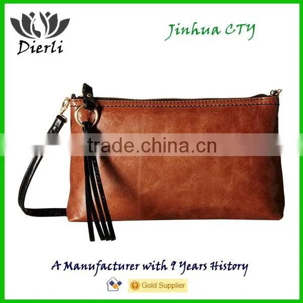 Factory Derict PU Leather Crossbody Unisex Purse photo-2