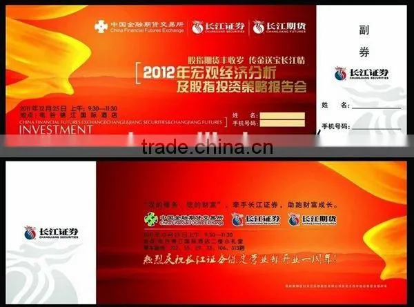 Top Selling High Premium Thermal Paper Admission Ticket Printing photo-3