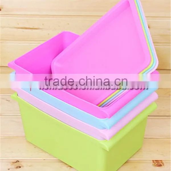 Colorful Foldable Storage Box Plastic Storage Box photo-2