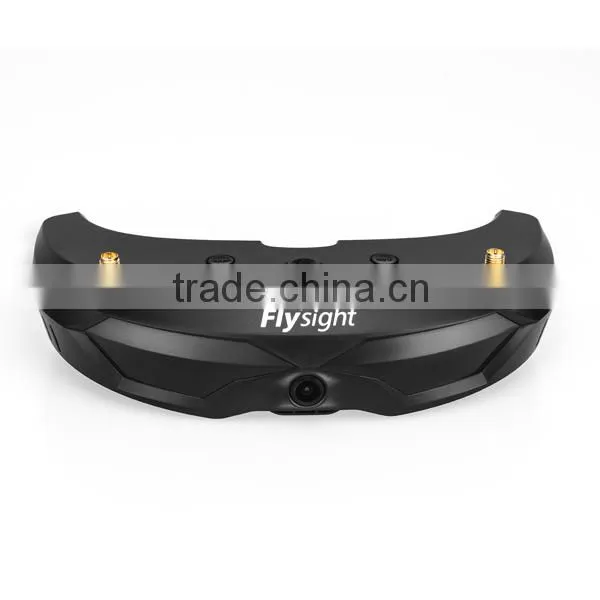 Flysight SPX02 5.8GHz FPV Video Wireless RX w/ Headset&front Camera Compared With FatShark Attitude V2 Video Goggles photo-5