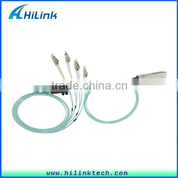 Active Optic Cable 40G QSFP+ to 8 LC Assembly Cable 1m (AOC)