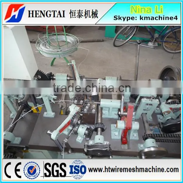 Anping Hengtai One Wire Twisted Barbed Wire Machine for Sale Engineers Overseas Aftersales Services photo-3