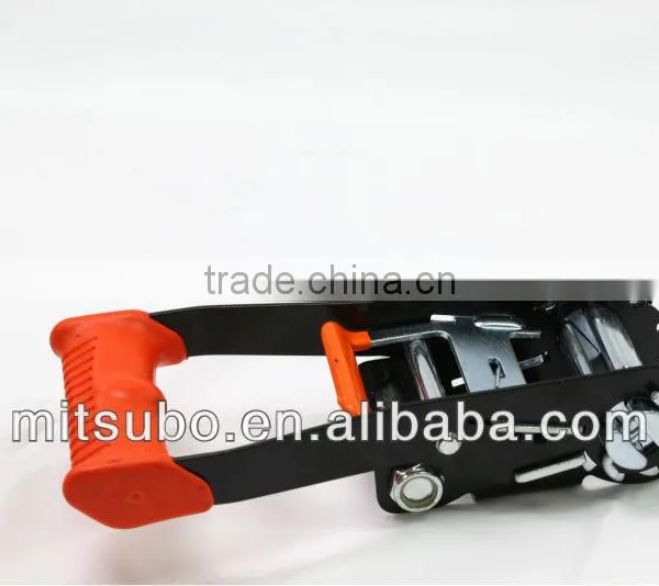 2" Cargo Lashing Ratchet Buckle Straps Truck Ratchet Tie Down photo-2