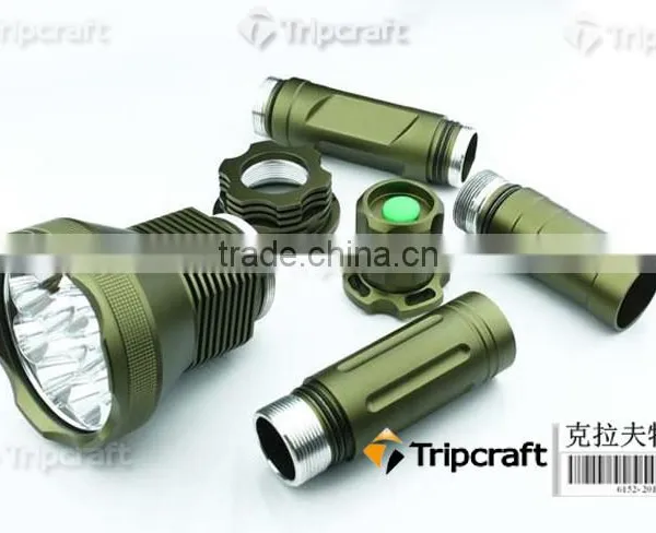 Rechargeable emergency flashlight led