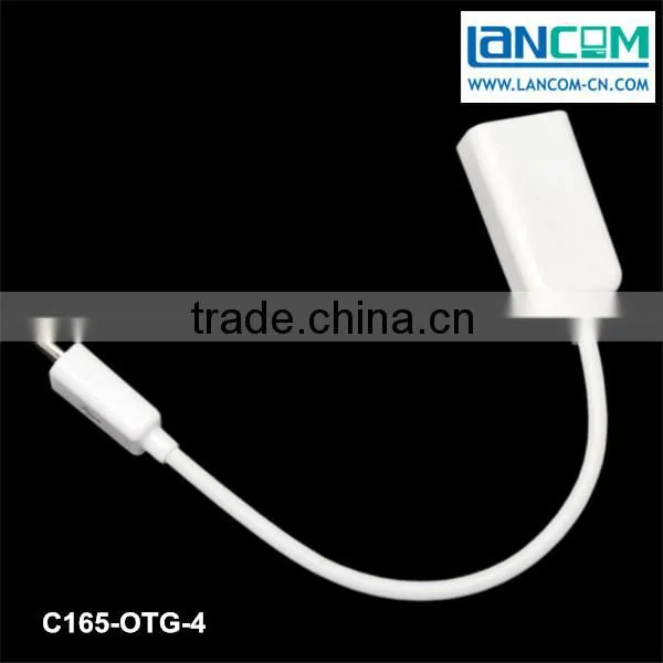 2016 Wholesale 8 Pin Usb 2.0 Otg Cable for Male to Male Phone Use