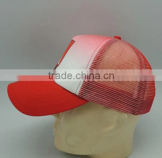 Mesh Back Curved Brim Custom Snapback Caps photo-3