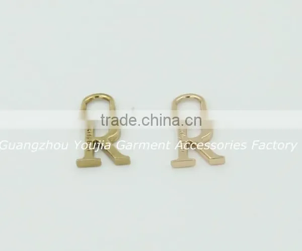 Gold Custom Tags Logo Metal Label for Swimwear photo-2