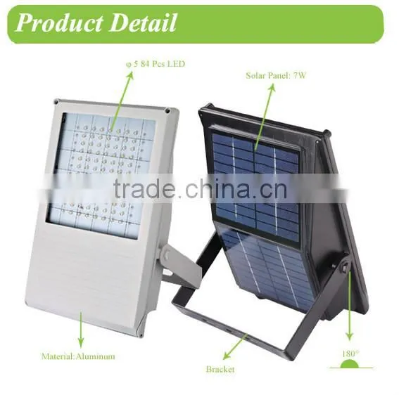 Chargeable IP65 Portable 7W/20W/40W Solar Led Flood Light photo-2